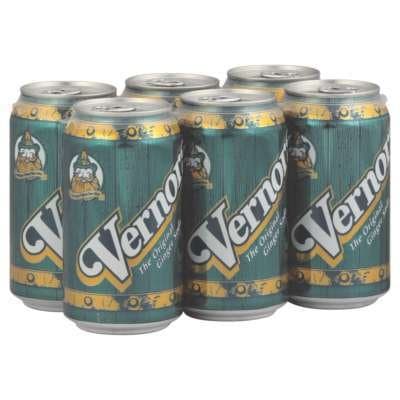 Vernors Gingerale Soda, 12 oz (24 Cans)