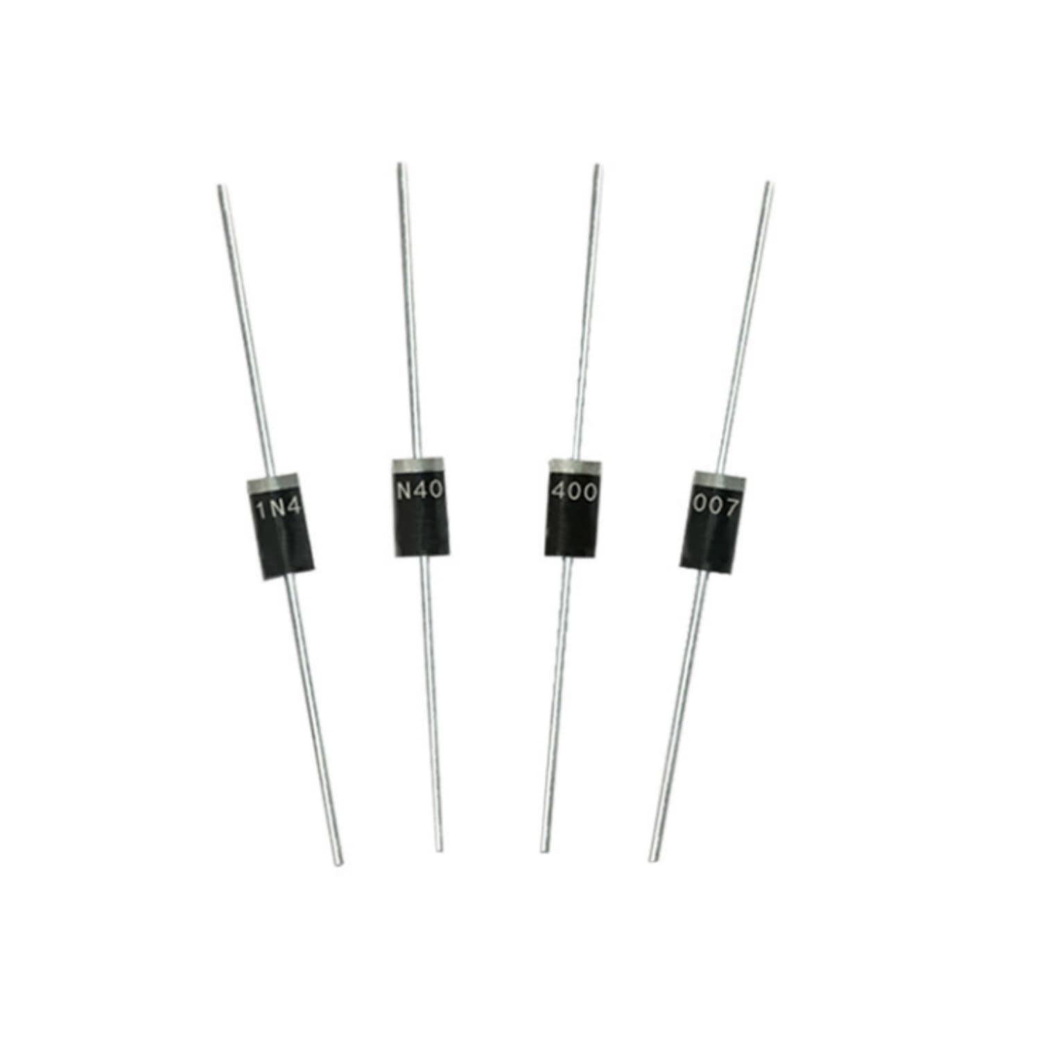 (100 Pcs) McIgIcM 1N4007 Diode, Diode Standard 1000V 1A Through Hole DO-41 1n4007 Rectifier Diode