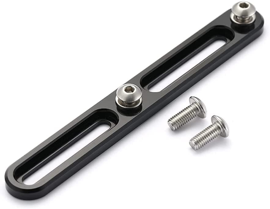 Bike Bottle Cage Adapter Bicycle B-RAD Mounting Base Adjustable Bottle Mount Alt Position Cage Bracket (2 Slot)