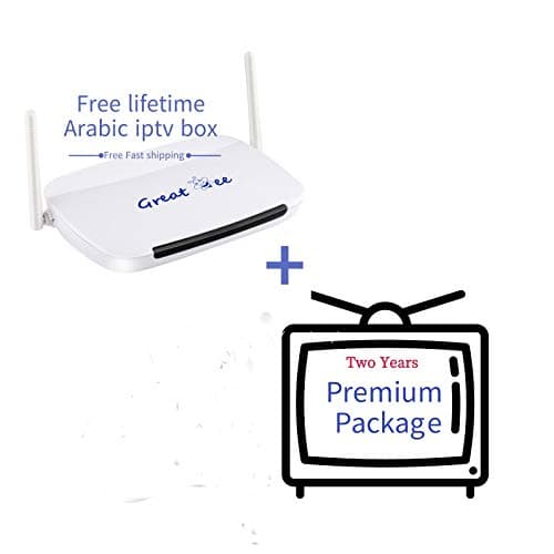 Arabic IPTV Box,400+ Standard channels free lifetime,with 2 years premium channels