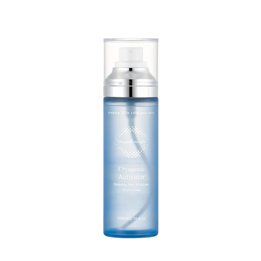Cryogenic Activator – Mineral-Rich Deep Sea Water Mist with Dissolved Oxygen, Soothing & Regenerating Spray for Soothing, Clinically Tested Non-Irritating. 3.38 fl.oz (100ml)
