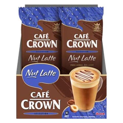 Cafe Crown Ulker Selection Hazelnut Latte 10x21.5gm