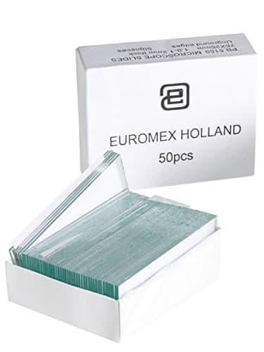Euromex Glass Microscope Kit for Microscope (Pack of 50)