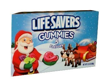 Christmas Lifesaver Gummies - Stocking Stuffer - One Pack