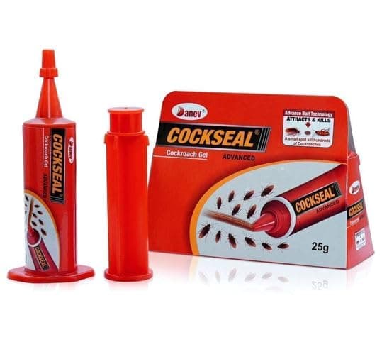 - Cockroach Gel - Cockroach Terminator | 25g Pack | Pest Control Grade | Works in 24 Hours | Eliminates Full Colony | Cockseal - Cockroach Killer Gel (Pack of 1)