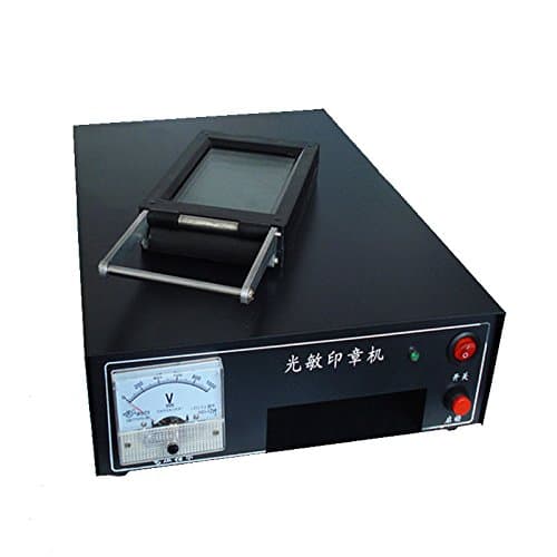 Self Inking Flash Stamp Seal Maker Photosensitive seal machine 220V 2 X Exposure