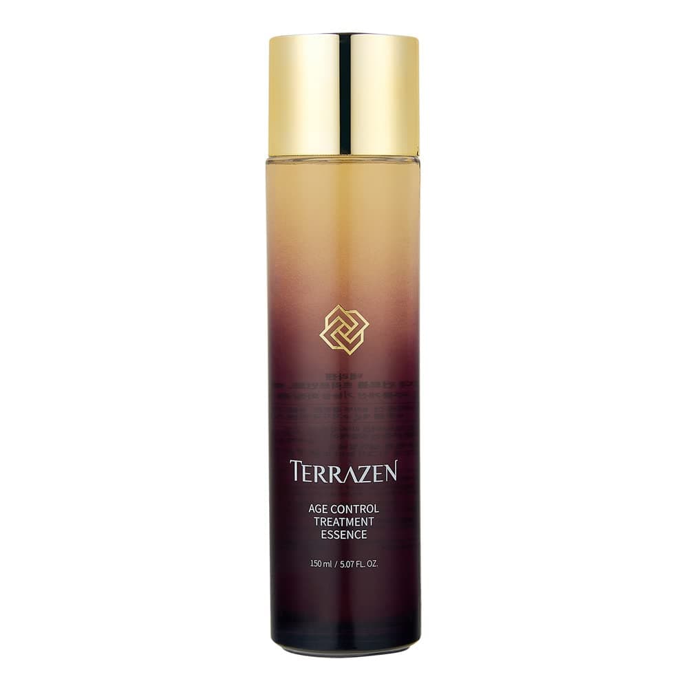 Terrazen Age Control Treatment Essence 5.07 Fl.Oz (150ml) Potency Essence Liquid Serum Enriched Tonic Creates Bouncy Skin Radiant