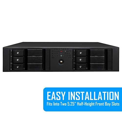 KingWin 5.25" Tray-Less SATA Mobile Rack for 3 x 3.5" HDD (MKS-335TL)