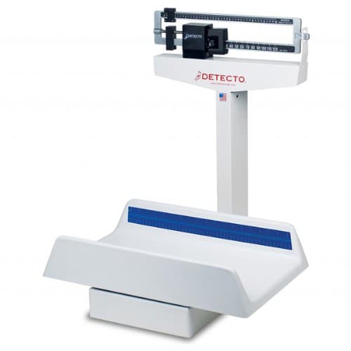 Cardinal Scale-Detecto 459 22 in. X 14.75 in. X 4.5 in. Tray Baby Scale Mechanical 40 Lb X.5 Oz- 17.5 Kg X .01 Kg