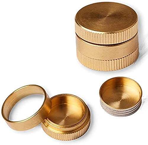 Nickel Drum Coin Vanish Magic, Coin Vanish Drum Magic Trick, Gold