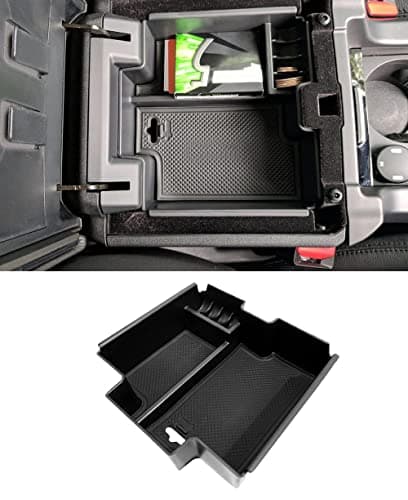 Vesul Armrest Divider Secondary Storage Box Glove Pallet Center Console Organizer Tray Fits on Land Rover Discovery Sport 2015 2016 2017 2018