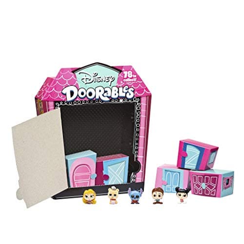 Doorables Multi Peek Surprise, 6 Boxes with Mini Disney Dolls for Collection, Famous 700014655, Multicolour