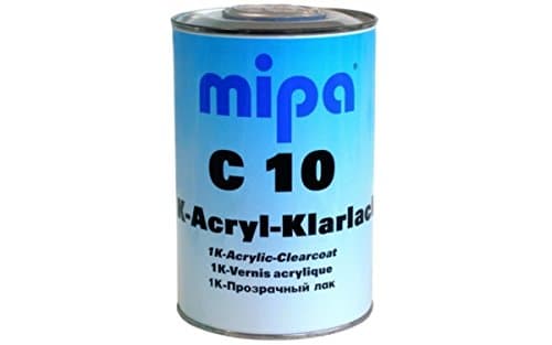 C10 Mipa 1 K Acrylic Clear Lacquer 1 L.