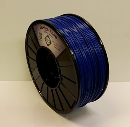 3D printer ABS filament 1.75mm Blue 2.2 Lb (1Kg) 100% USA