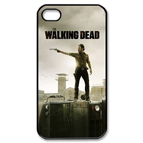 SUUER The Walking Dead Zombie background Designer Personalized Custom Plastic Hard CASE for iPhone 5 5s Durable Case Cover
