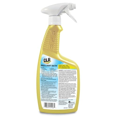 Jelmar PB-BK-2000 CLR Fresh Scent Bath and Kitchen Cleaner, 26 oz Trigger Spray Bottle