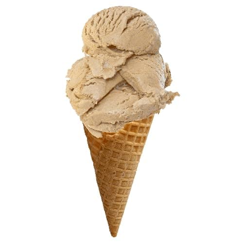 Waffle Ice Cream Cones Bulk For Soft Serve, Gelato, and Scooped Ice Cream, Waffle Cones Bulk, Natural Cone Flavor in Large Size, 156 Count, (Natural, Large)