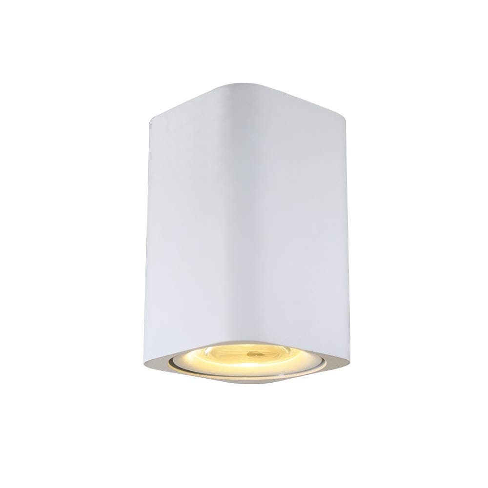 Aisilan LED Ceiling Spotlight Square Downlight 7W 4500K Natural White CRI 93 Aluminum Spot Light for Hallway Corridor Gallery Display Kitchen and Living Room