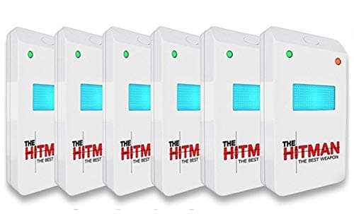 Pest Repeller - BEST Control 6-Pack with MAXI BAND TRIPLE Power Ultrasonic + Electromagnetic + Night Light - Plug-In Electronic Home Repellent Anti Mice, Ant, Roach, Mosquito, Indoor