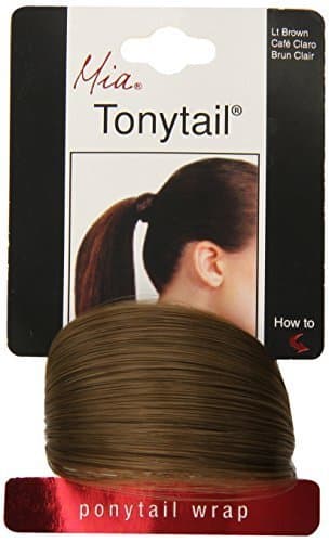 The Tonytail Ponytail Wrap Light Brown by Tonytail