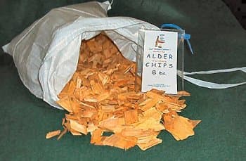 Western Red Alder Wood Smoking Chips (8 lbs.)
