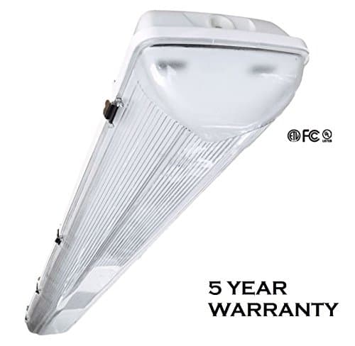 PrimeLights LED Utility Shop Light Garage Light 4' Ft. 44-Watts Instant On 5,280 Lumens Same Day Shipping IF Ordered Before 2:00pm CST. Daylight White 5000K (Pure White)