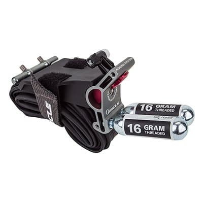 Aquair Bottle Cage Seat Bracket, Black/Grey