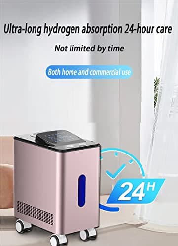 FXNFXLA Hydrogen Inhalation Machine, 99.99% High Purity H2 Hydrogen Inhaler, 5 Intelligent Detection Systems, Continuous H2 Supply, for Home, Travel and Car(Color:450ml/min)