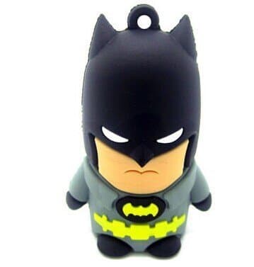 32GB Batman Grey Lovely Cartoon USB Flash Drives, Data Storage Device, USB Memory Stick Pen, Thumb Drive