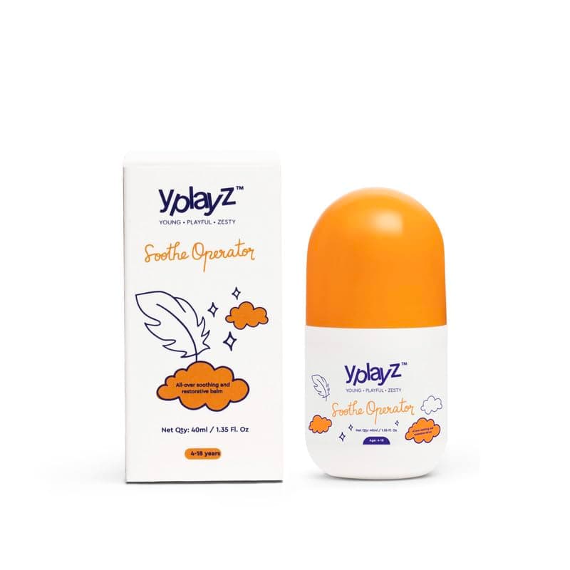 YPlayZ Soothe Operator Roll On For Kids & Teens 4+ Yrs | Moisturising, Non-St...