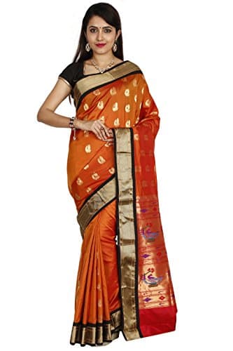Paithani Handloom Pure Silk Saree(IS379)