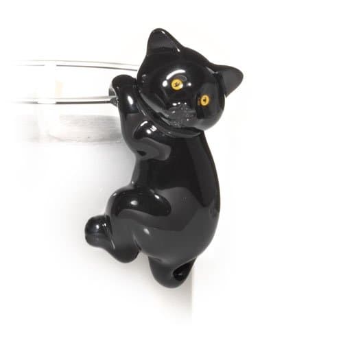 Black Cat Jar Candle Clinger - Yankee Candle