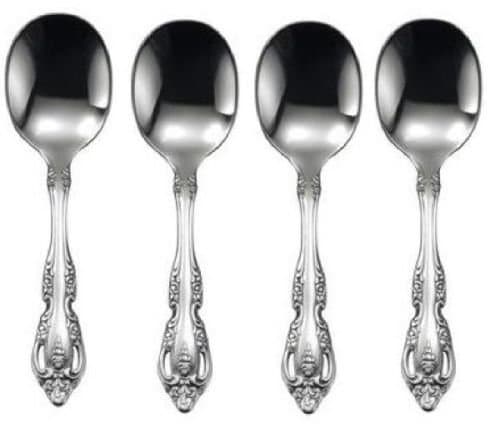 Oneida Brahms 4 Baby Spoons - 18/8 Stainless