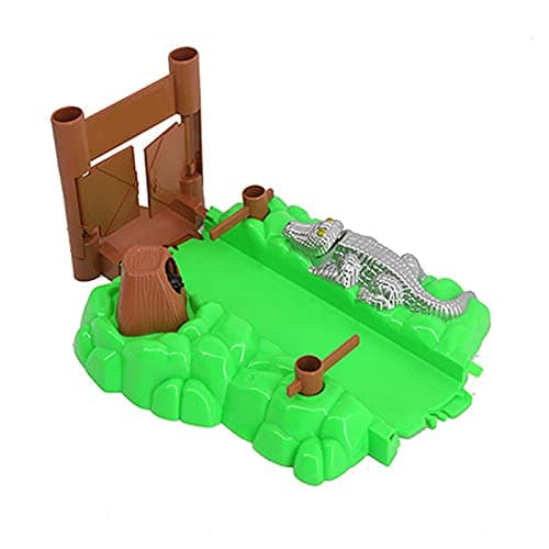 Crocodile Gate Decoration Tracks Accessories Replacement Only, DIY Tracks Assembly Accessory for Children (Alligator Gate)
