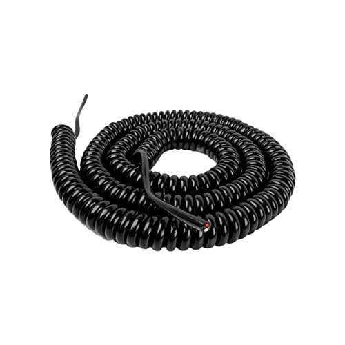 4-20-2 Coil Cord - 2 Wire 18/2 20 Foot Extended