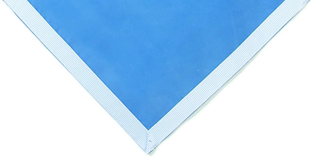44" Square Wedgewood Blue Card (Bridge) Table Cover