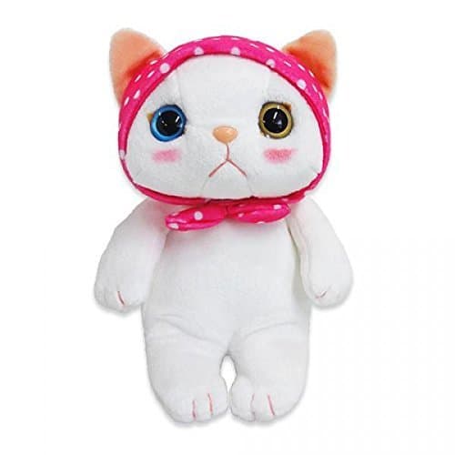 Choo Choo cat Stuffed M Pink Hood