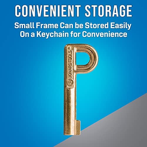 Jonard Industries TTK-225 P Key Tool, Brass