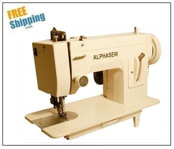 PW200 Portable Walking Foot Flat Bed Sewing Machine