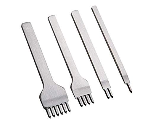 3mm Leather Hole Punch Tool Craft Pricking Iron Diamond Stitching Chisel