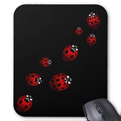 PROEVERlisaKim Ladybug Art Office&Gaming Rectangle Mouse Pad in 250mm*200mm*3mm