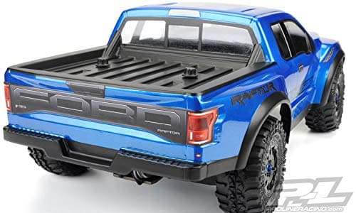 PROLINE 1/10 Scale 2017 Ford F-150 Raptor True Scale Clear Body for Short Course Trucks