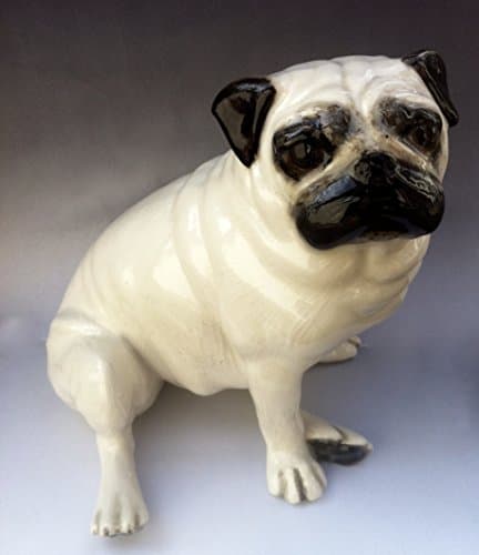 Pug Sculpture Josephine by Clare McFarlane