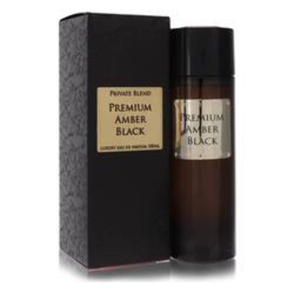 Private Blend Premium Amber Black Eau De Parfum Spray 3.4 oz for Men