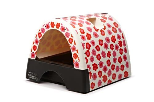 Kitty A GoGo Cat Litter Box - Flower