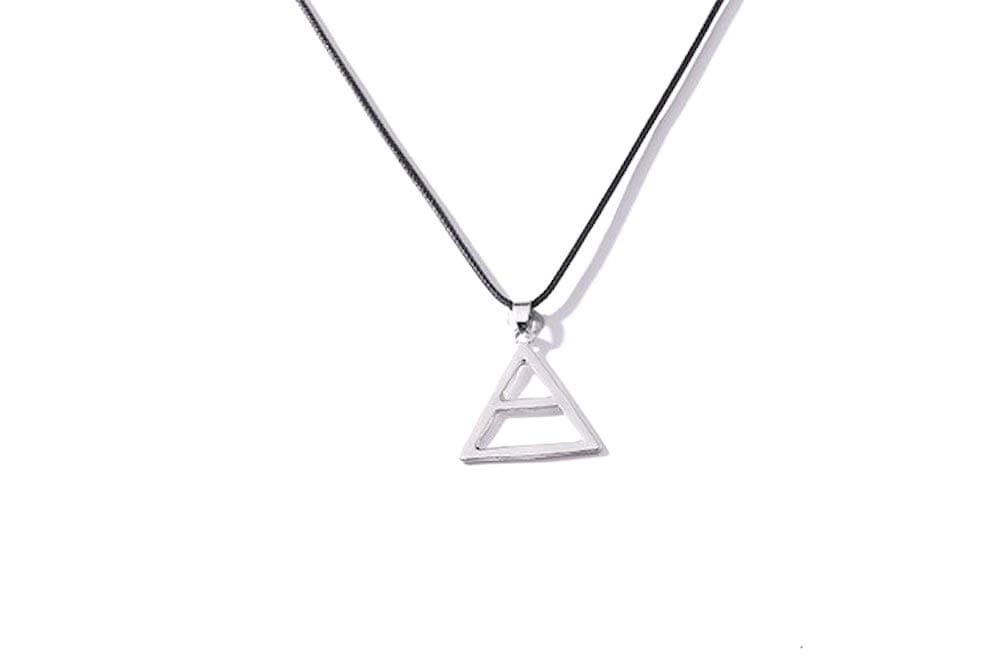 Rock Band Jared Leto Silver Tone Necklace