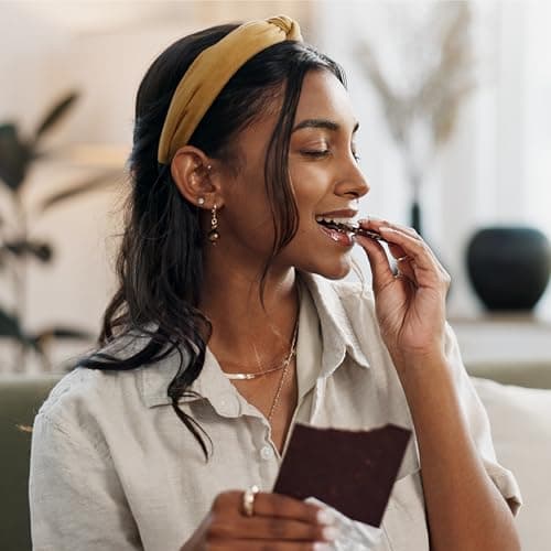 THE GOOD CHOCOLATE – Coffee Dark Chocolate Bars with Zero Sugar & Lower Net Carbs – Keto Chocolate Bar with Lower Calories, All Natural and Non-GMO Keto Snacks, 2.5 oz (2 Bars Starter Pack)