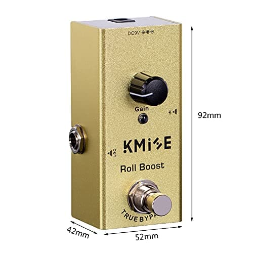 lotmusic Roll Boost Electric Guitar Effects Pedal Mini Single Type DC 9V True Bypass