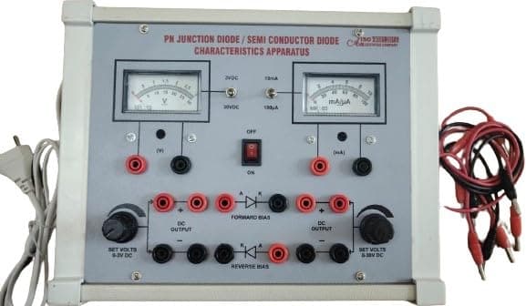 SBT PN Junction Diode | PN Junction Diode Apparatus | PN Junction Diode Characteristics Apparatus | Semi Conductor Diode Apparatus | Working Model Physics Project Teaching Aid Pack of 1