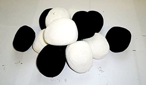 20 gas fire replacement pebbles pebbles black and white